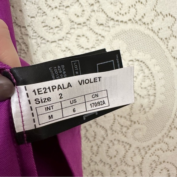 ba&sh Robe Palaia Dress in Violet - Picture 16 of 16